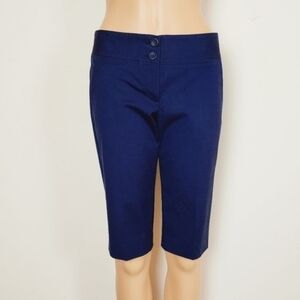 Theory Blue Bermuda shorts size 2